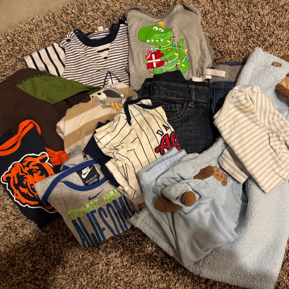 Boys 3-6 month lot